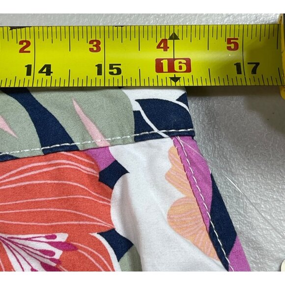 St John's Bay Womens Size 10 Floral Print Cotton Skort Sophie Flrl Pink - Picture 4 of 10